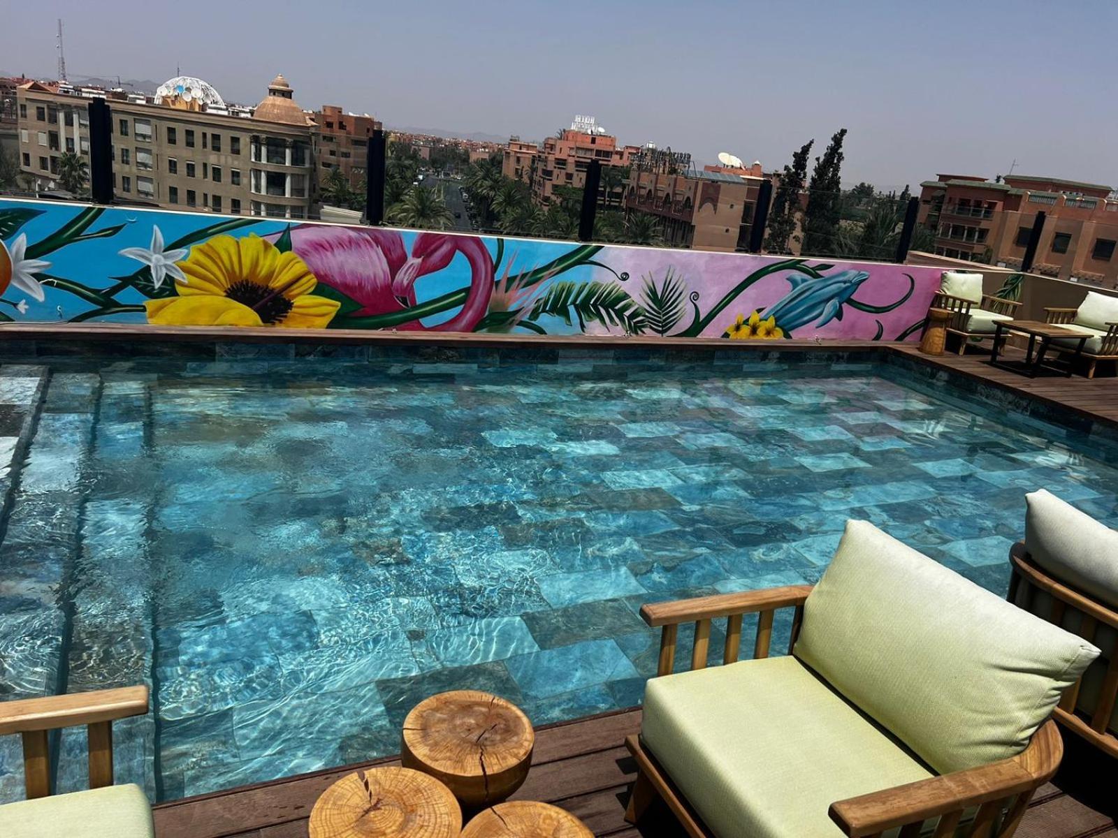 Hotel Le Rocher Marrakech Marrakesh Eksteriør billede